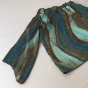 deja vu designs Shirts & Tops - Mini Fashionista One Shoulder Retro Print Top deja vu designs Shirts & Tops - Mini Fashionista One Shoulder Retro Print Top